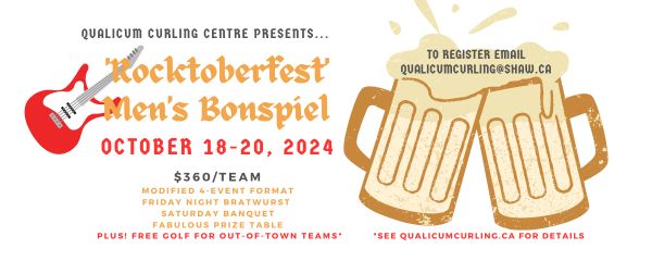 Men’s ‘Rocktoberfest’ Bonspiel – OCT. 18-20