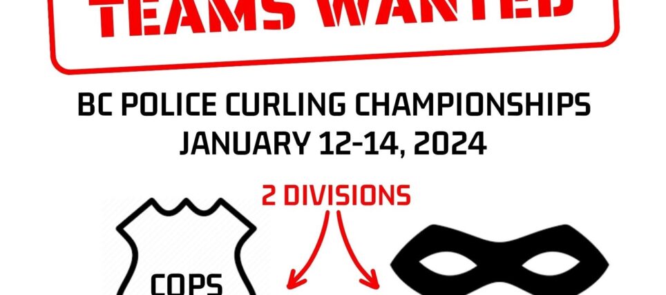 BC Police Curling Championships (Jan. 12-14, 2024)