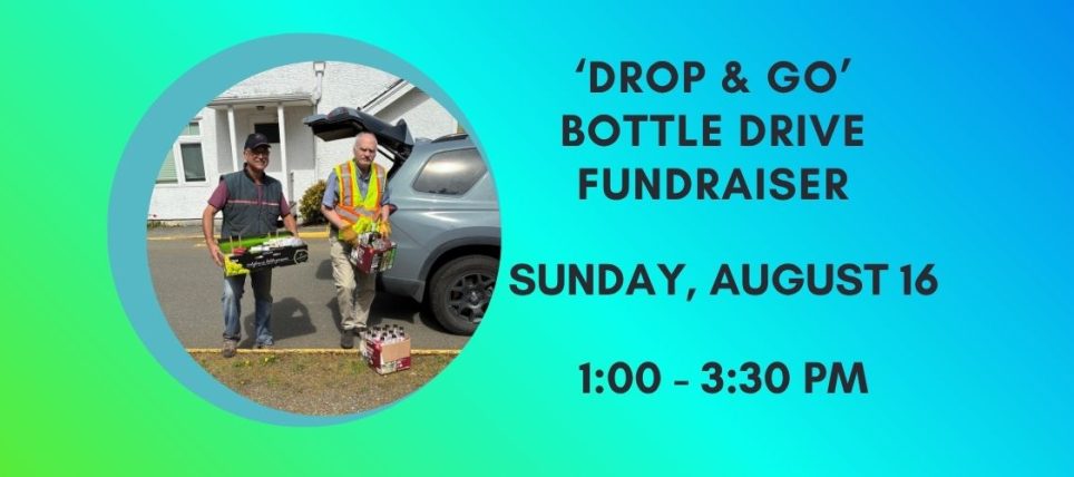 Bottle Drive Fundraiser